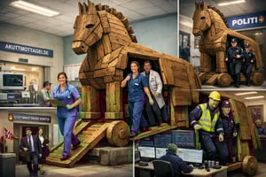 ansatte som trajnske hester