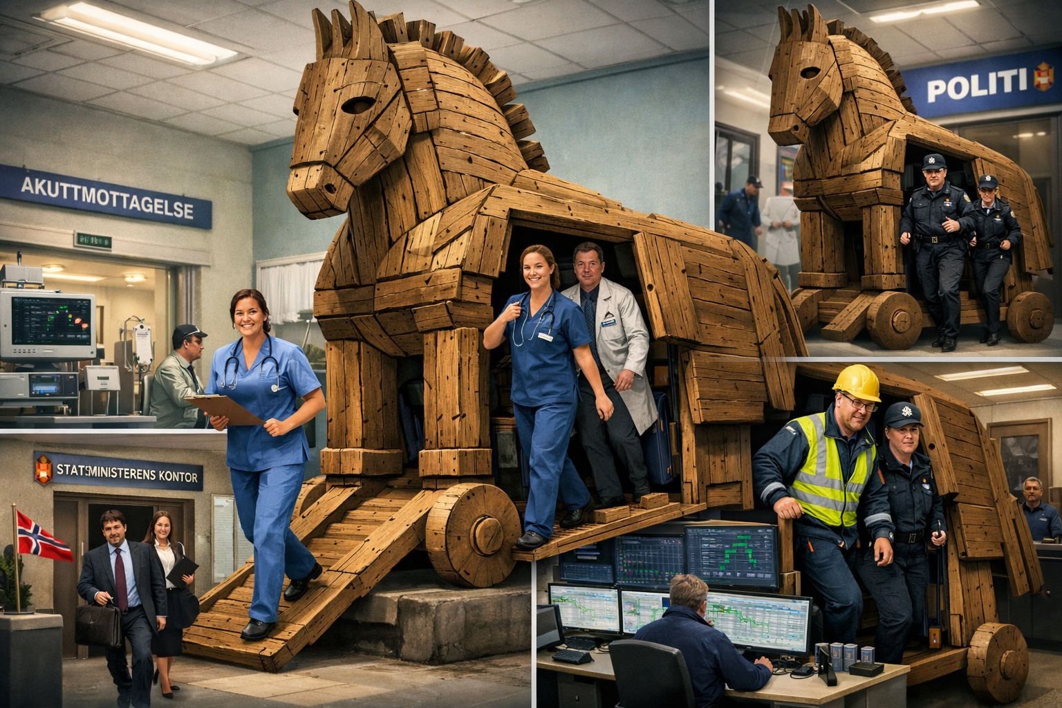 Ansatte som trojansk hest i samfunnskritiske virksomheter