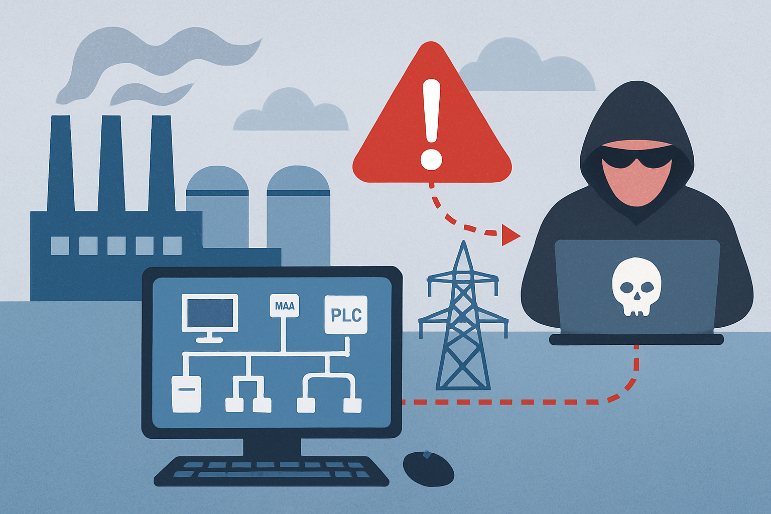 Industrielle nettverk er sårbare for cyberangrep-1